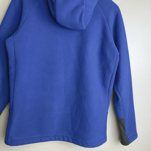 The North Face Boys Chimborazo Blue Fleece Sherpa Lined Hoodie Size M 14/16 - Picture 10 of 14